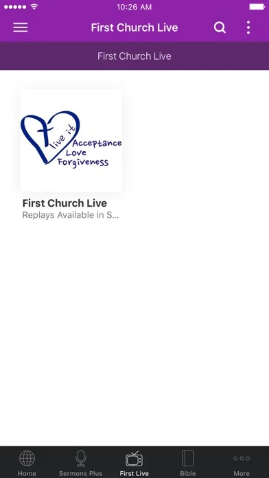 Capturas de pantalla de First Church of God Des Moines