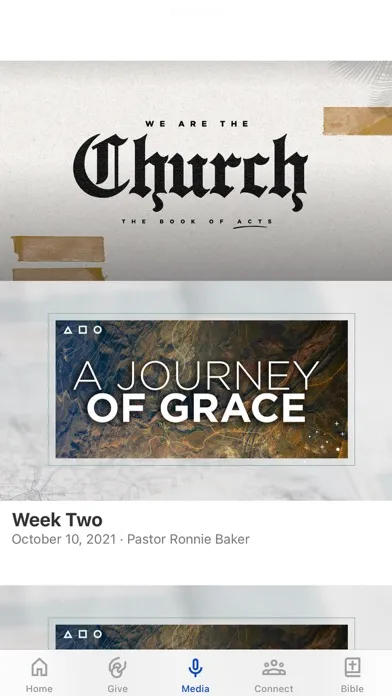 Capturas de tela do Audacity.Church