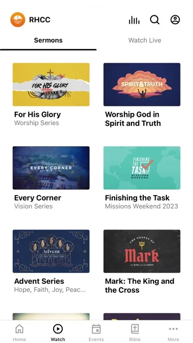 Screenshot di Rolling Hills Covenant Church