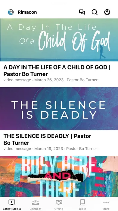 ภาพหน้าจอของ Reallife Church - Macon
