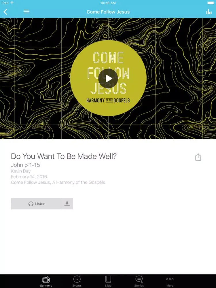 Calvary Chapel South iPad  Screenshots