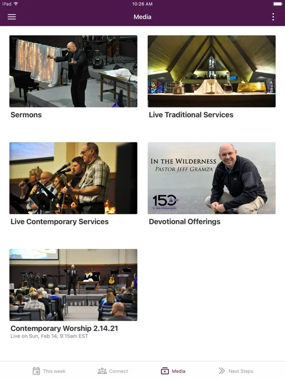 St John Lutheran Celina iPad  Ekran Görüntüleri