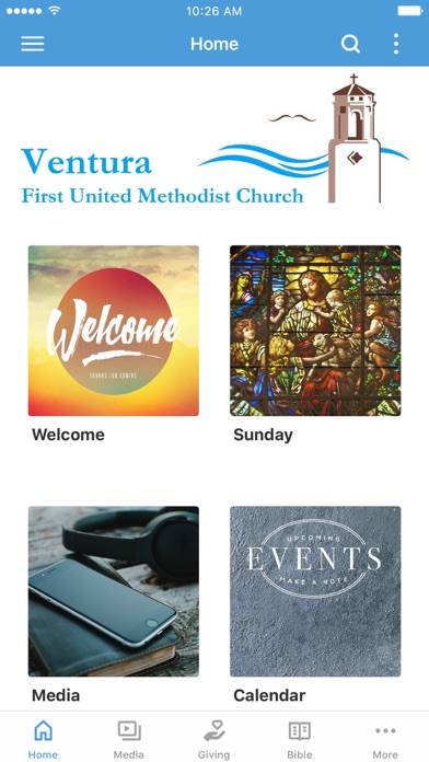 Screenshot di Ventura First UMC