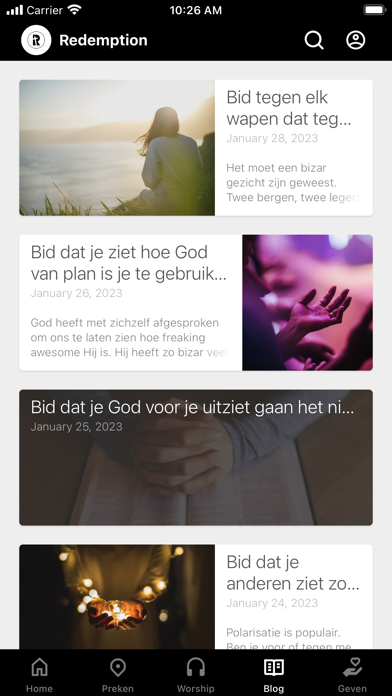 Redemption Church Netherlands स्क्रीनशॉट