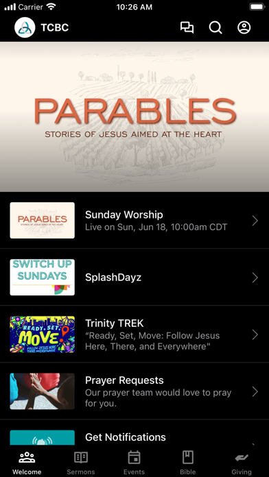 Trinity Chapel Bible Church Screenshots