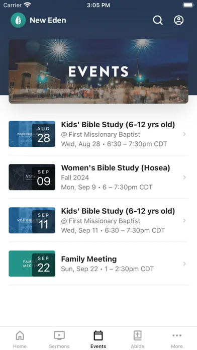 New Eden Church سکرین شاٹس
