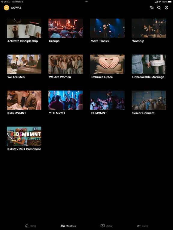 Without Walls AZ iPad 스크린샷