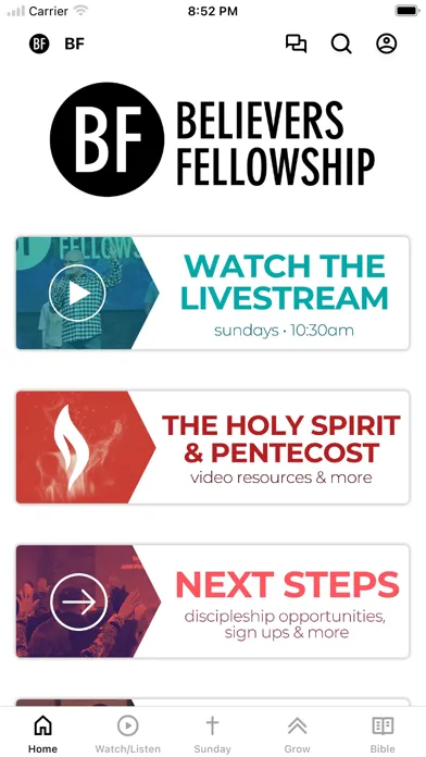 BF - Believers Fellowship Screenshots