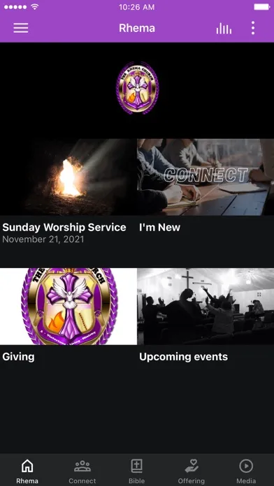 Capturas de pantalla de The Rhema Church - LA