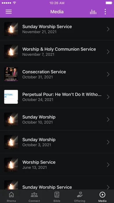 Capturas de pantalla de The Rhema Church - LA