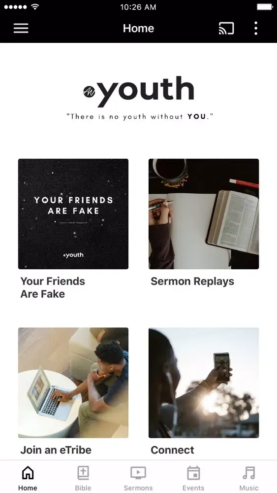 The Youth App スクリーンショット