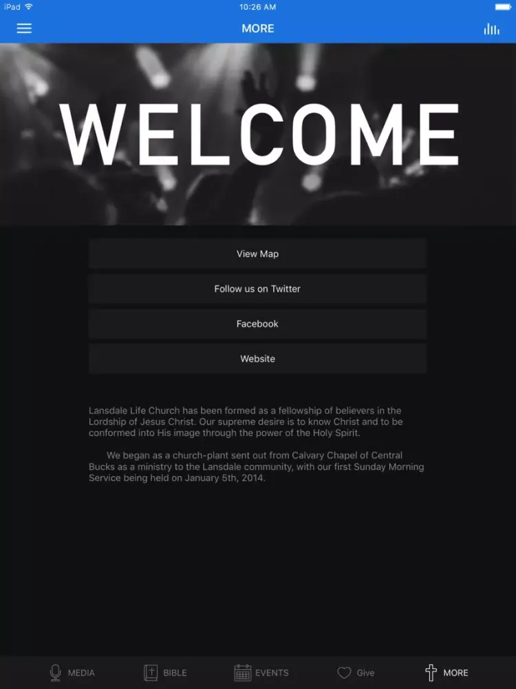 Lansdale Life Church iPad  スクリーンショット