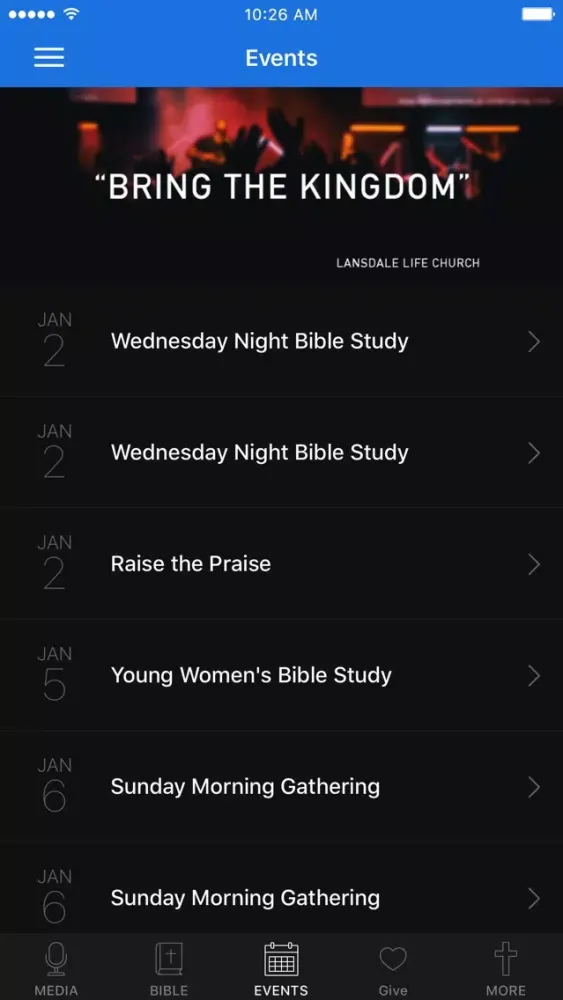 Lansdale Life Church スクリーンショット