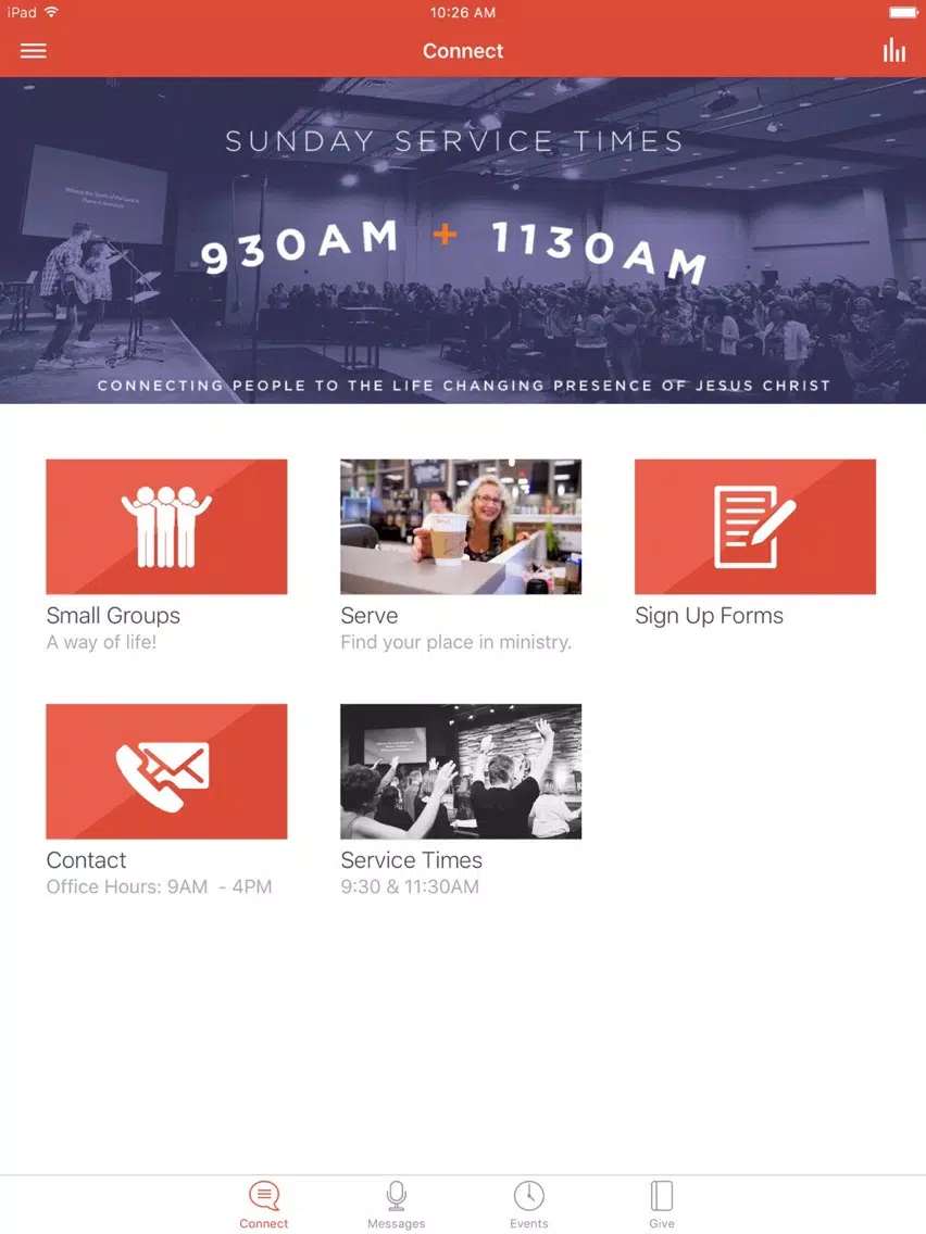 Lakemount Worship Centre iPad  Ekran Görüntüleri