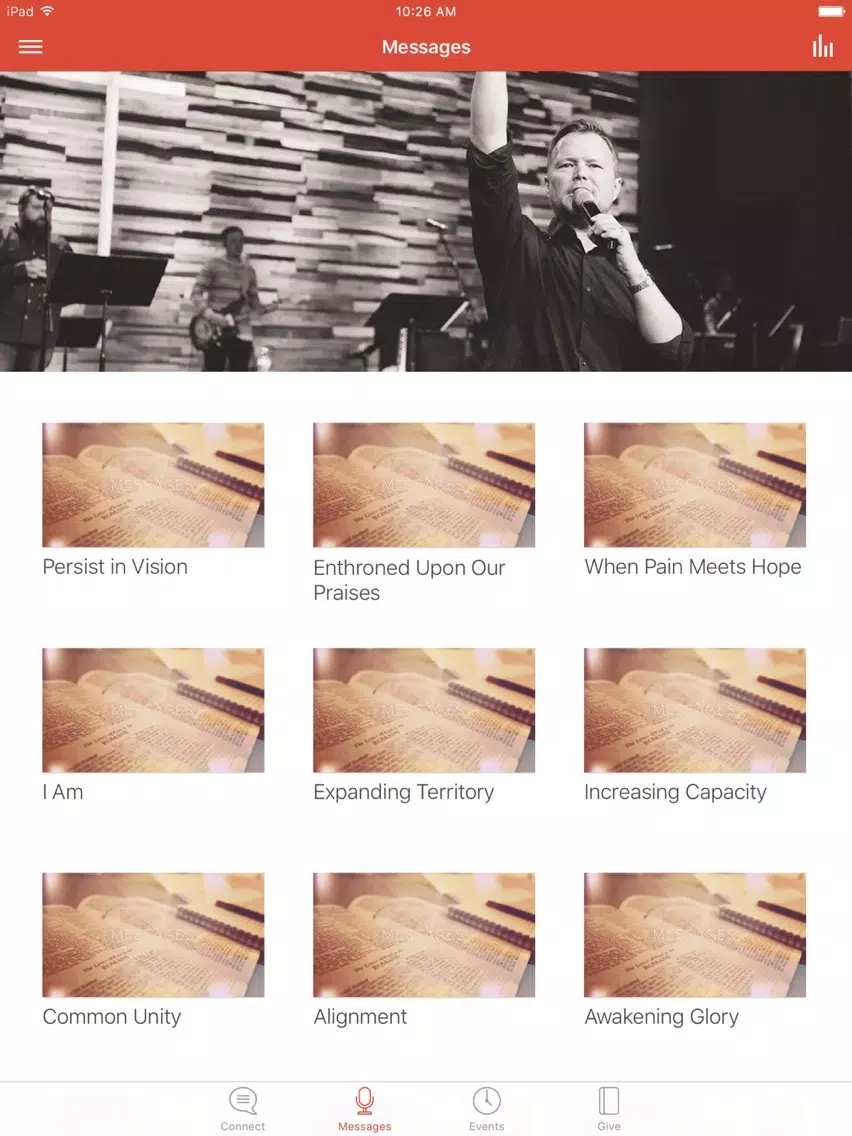 Lakemount Worship Centre iPad  Ekran Görüntüleri