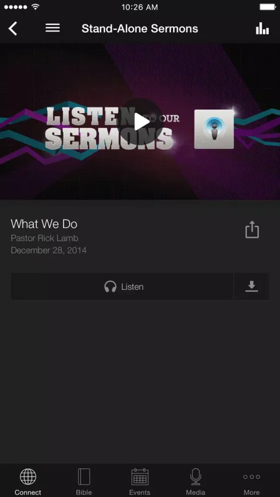 Ảnh chụp màn hình của Northside Baptist Church App
