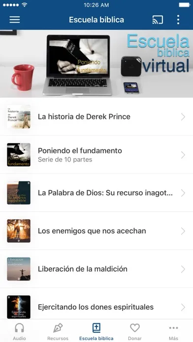 Ministerios Derek Prince Screenshots