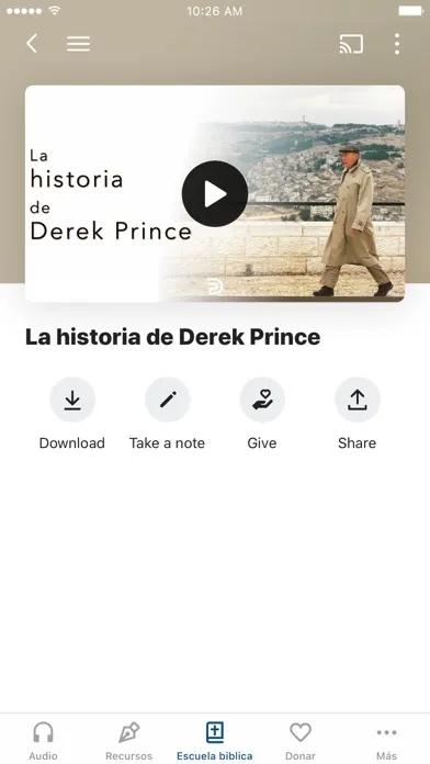 Ministerios Derek Prince Screenshots