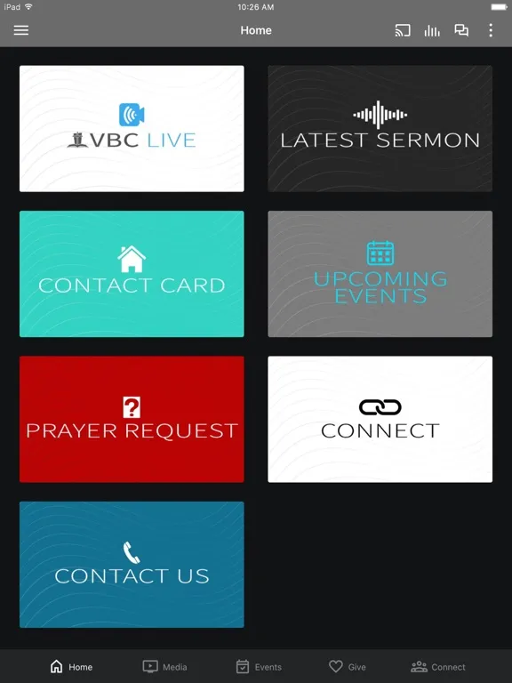 Victory Baptist Church Benton iPad  스크린샷