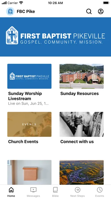 Capturas de pantalla de FBC Pikeville