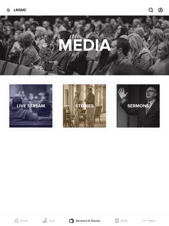 LakeRidge Methodist Church iPad  スクリーンショット