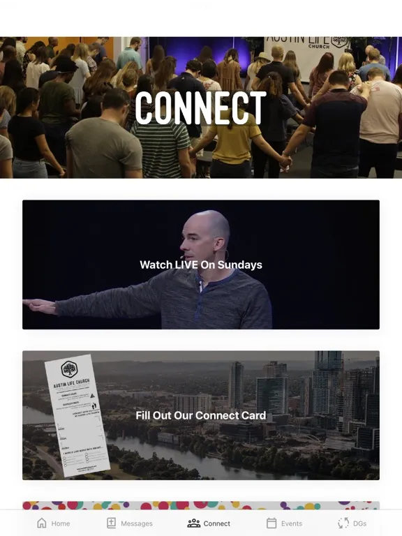 Austin Life Church iPad  스크린샷