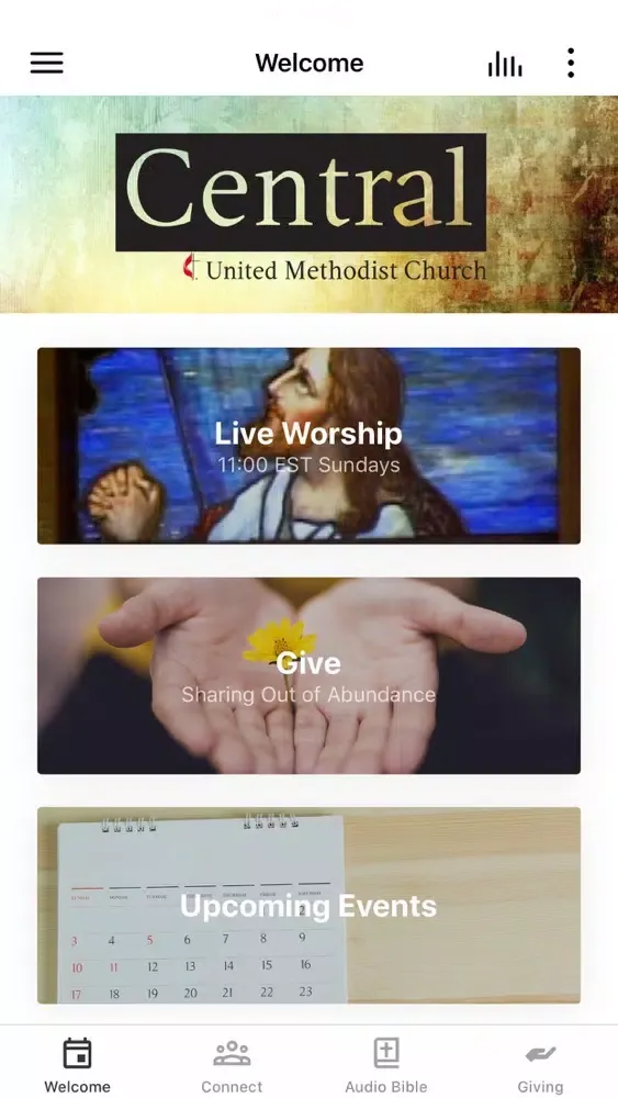 Zrzuty ekranu Central UMC Endicott