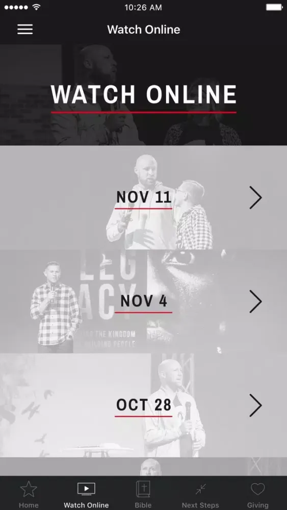 Centerpoint Church App スクリーンショット