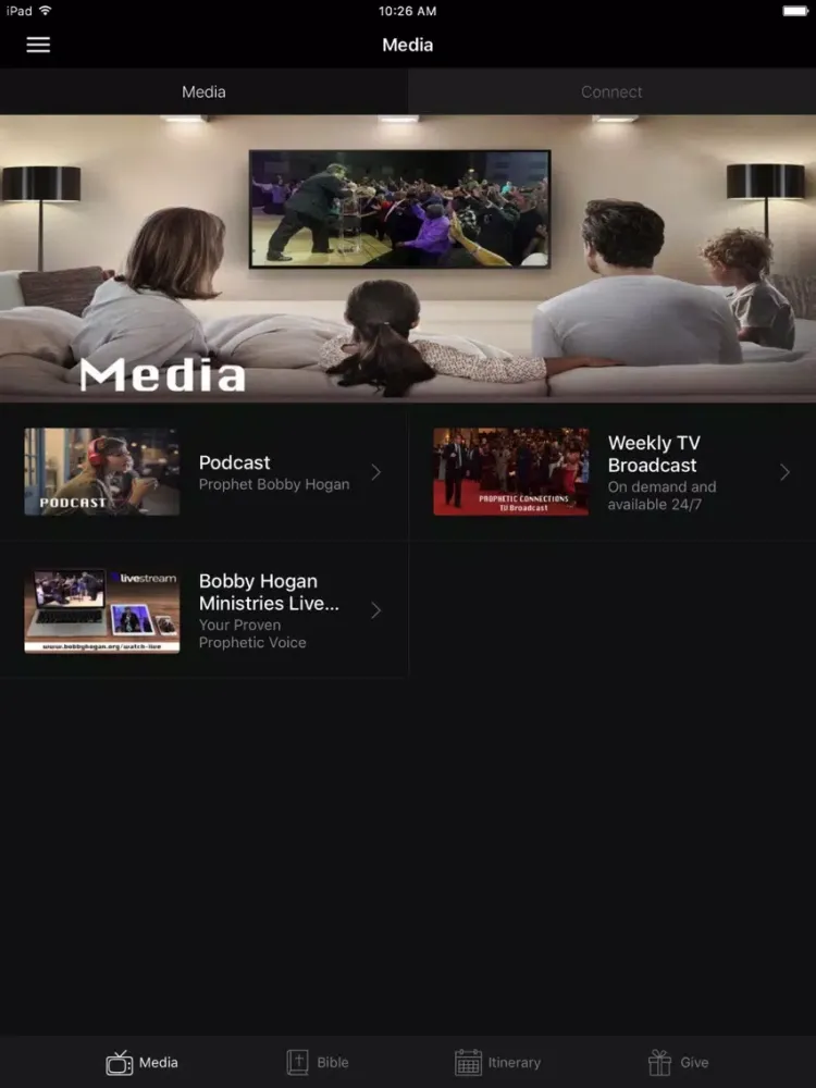 Bobby Hogan World Evangelism iPad  Screenshots