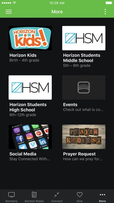 Screenshot di New Horizon Church Durham