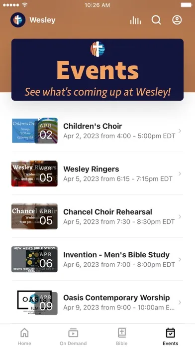 Wesley Memorial UMC স্ক্রিনশট