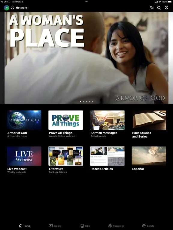 CGI Digital Network iPad 应用截图