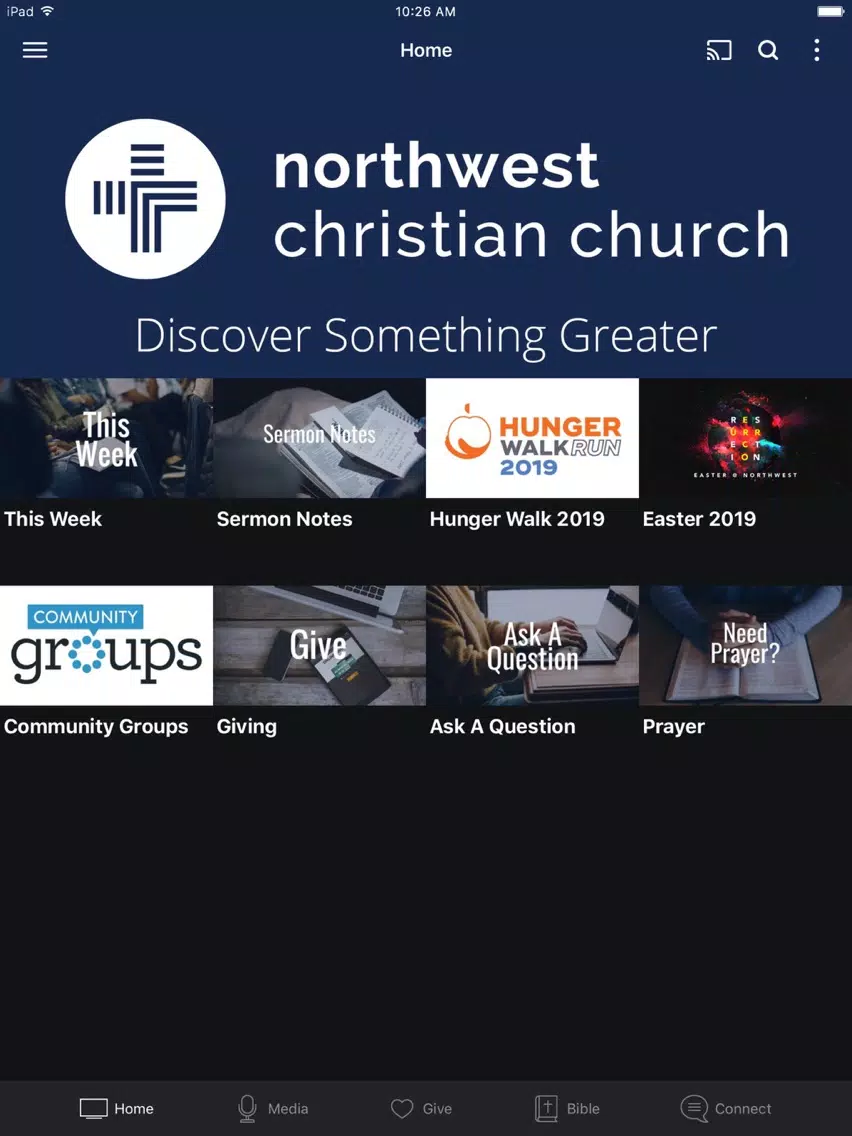 Скриншоты Northwest Christian iPad 