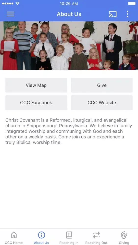 Christ Covenant, Shippensburg سکرین شاٹس