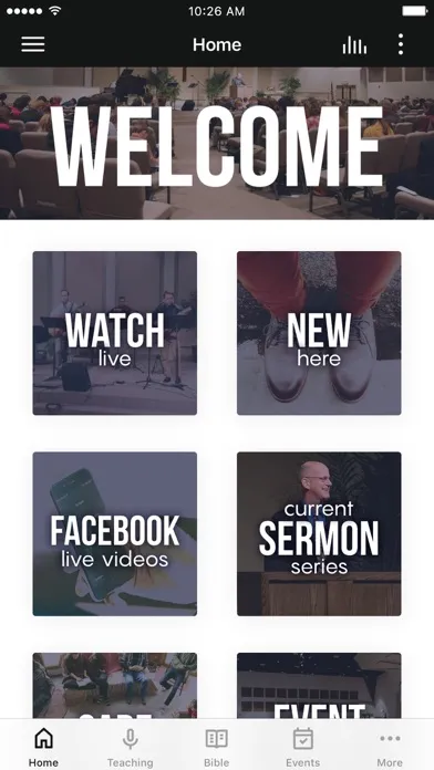 Zrzuty ekranu Spring Creek Bible Church