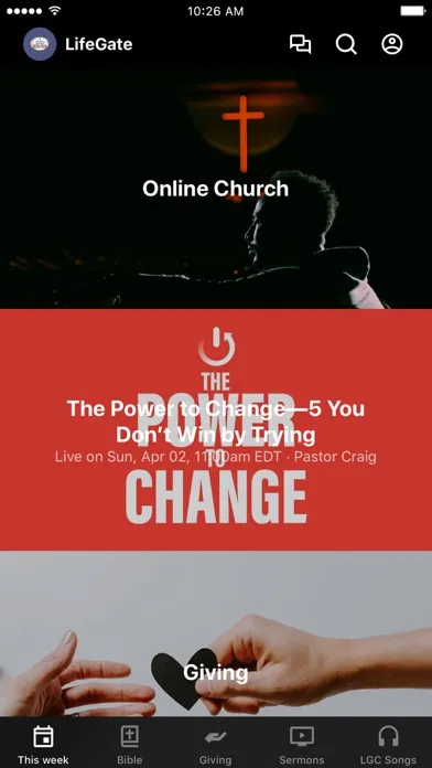 Capturas de tela do LifeGate LaFayette