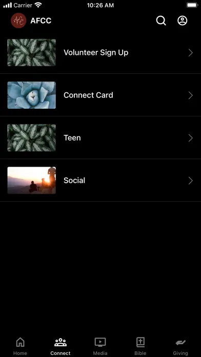 Ảnh chụp màn hình của Anderson FCC