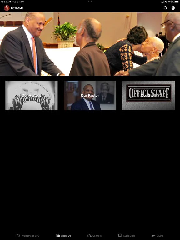 St. Philip AME iPad  Screenshots