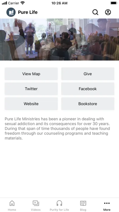 Pure Life Ministries سکرین شاٹس