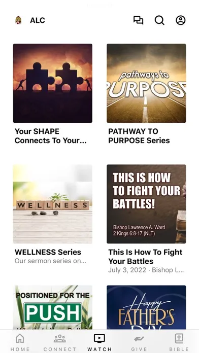 Tangkapan skrin Abundant Life Church, MA