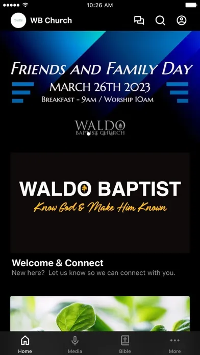 Captures d'écran de Waldo Baptist Church