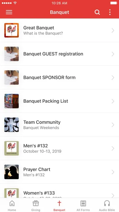 Lafayette Great Banquet स्क्रीनशॉट