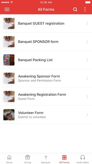 Lafayette Great Banquet स्क्रीनशॉट
