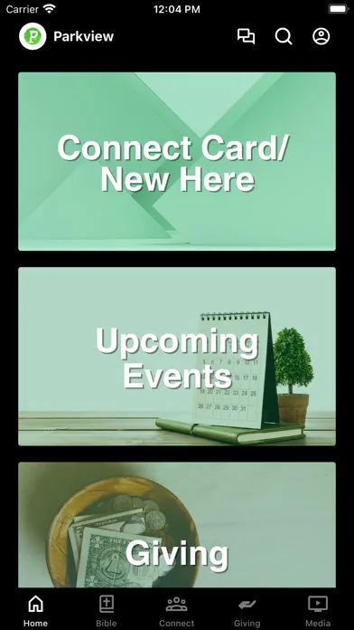 Capturas de pantalla de Parkview church of Christ
