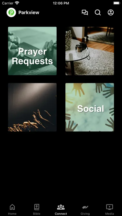 Capturas de pantalla de Parkview church of Christ