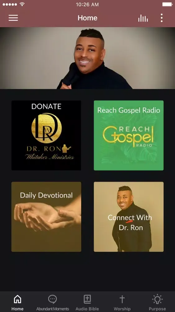 Tangkapan layar Dr. Ron Whitaker Ministries