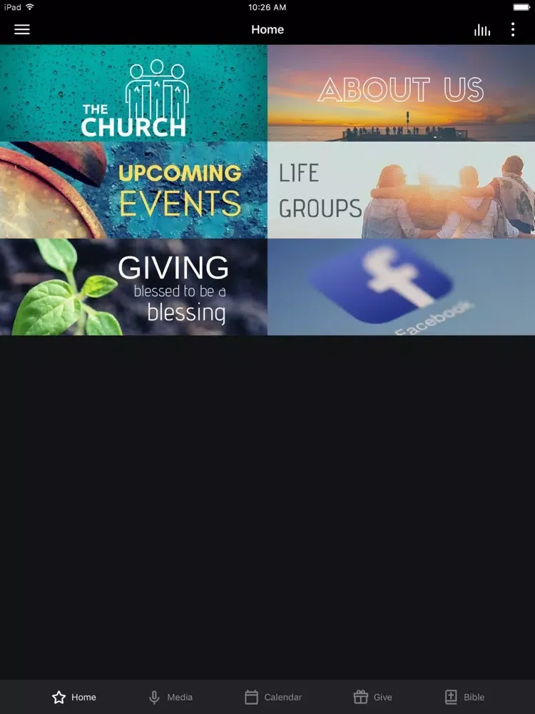 Chosen Church iPad  Screenshots