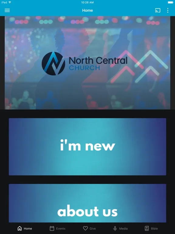 ภาพหน้าจอของ North Central Church Spring iPad 