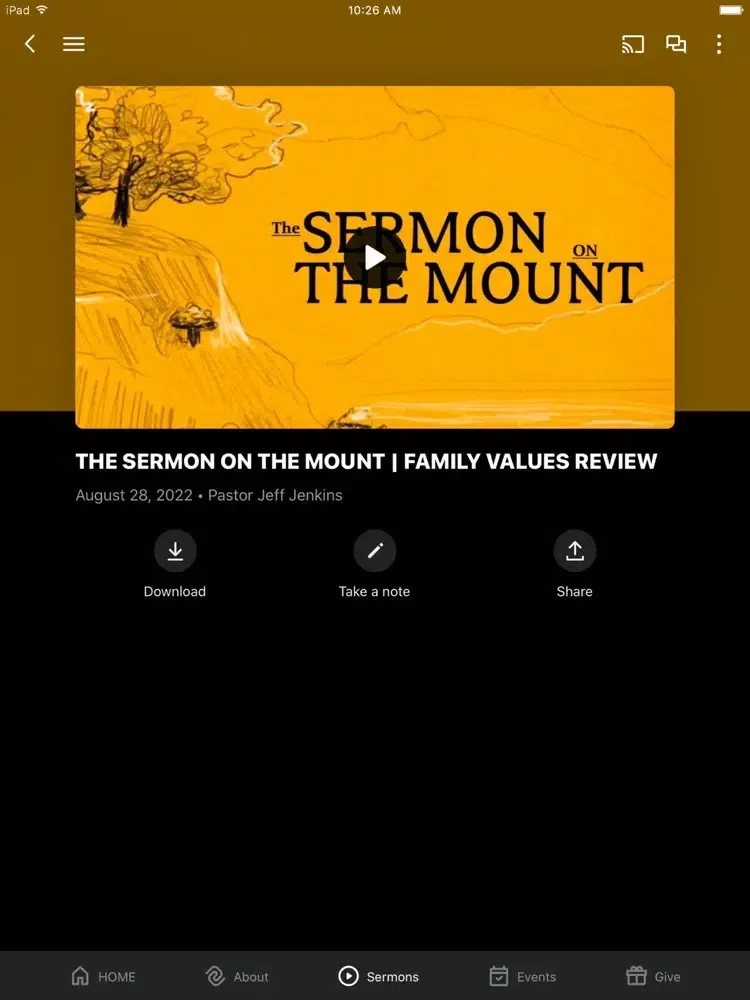 Anchor Church of McKinney iPad  Screenshots