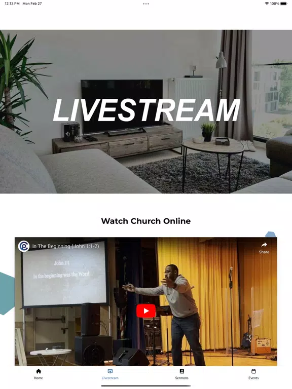 Pillar Church iPad  스크린샷